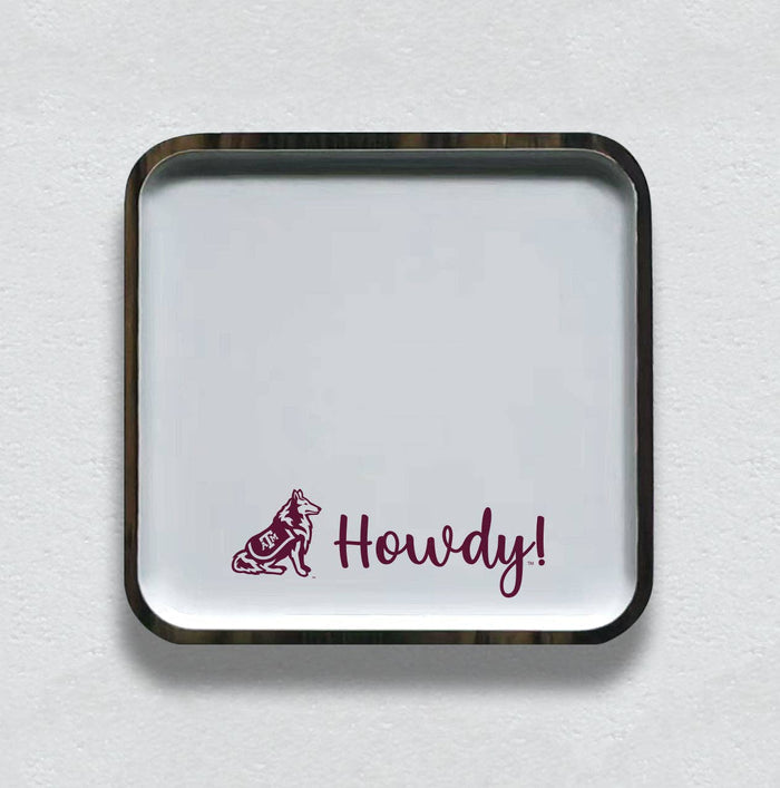 Texas A&M Spirit Mango Wood Small Tray
