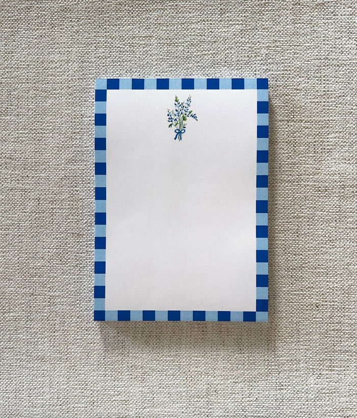 Texas Bluebonnet Notepad