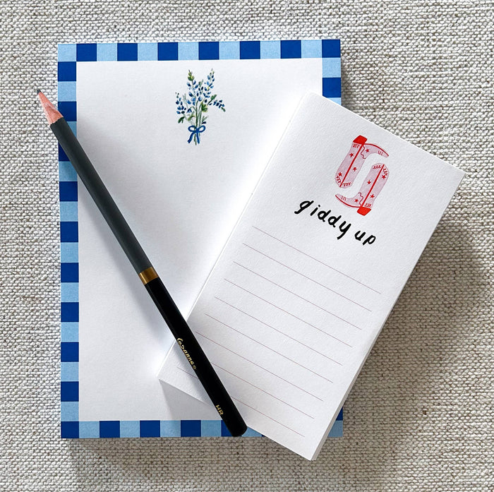 Texas Bluebonnet Notepad