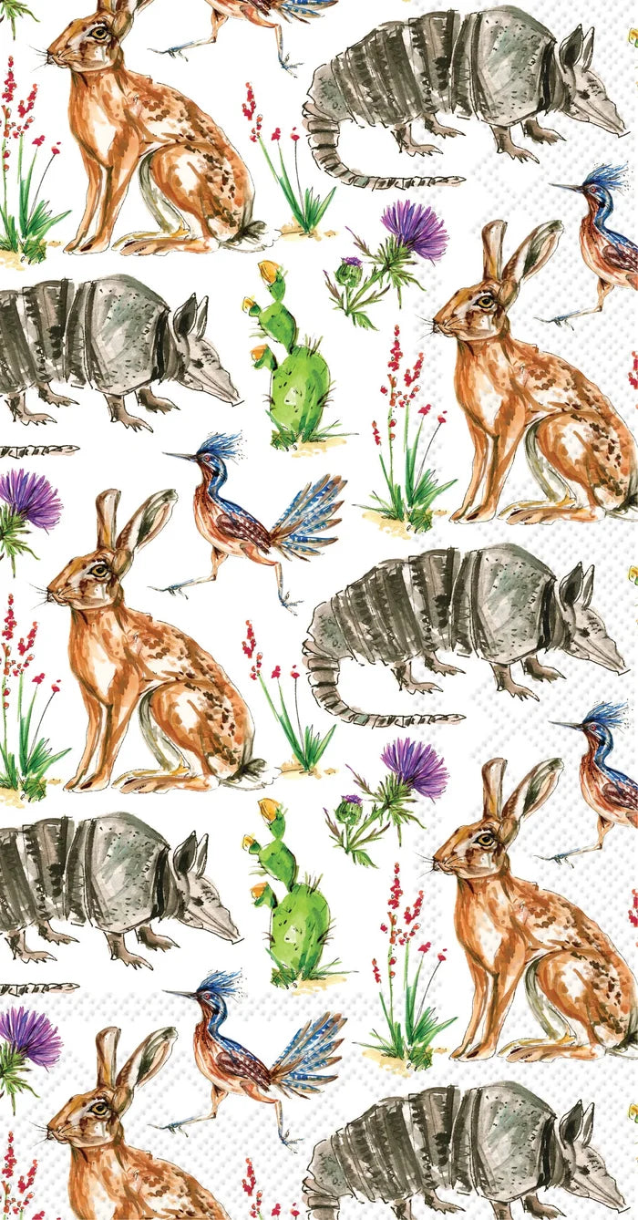 Texas Critters Guest Napkins