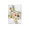 Texas Landmarks Bagged Towel