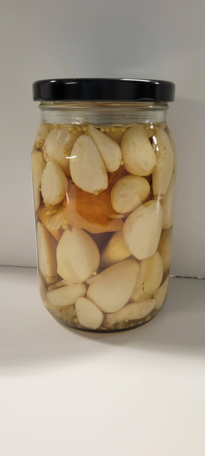 Texas Pike Pickles Hot Pickled Garlic