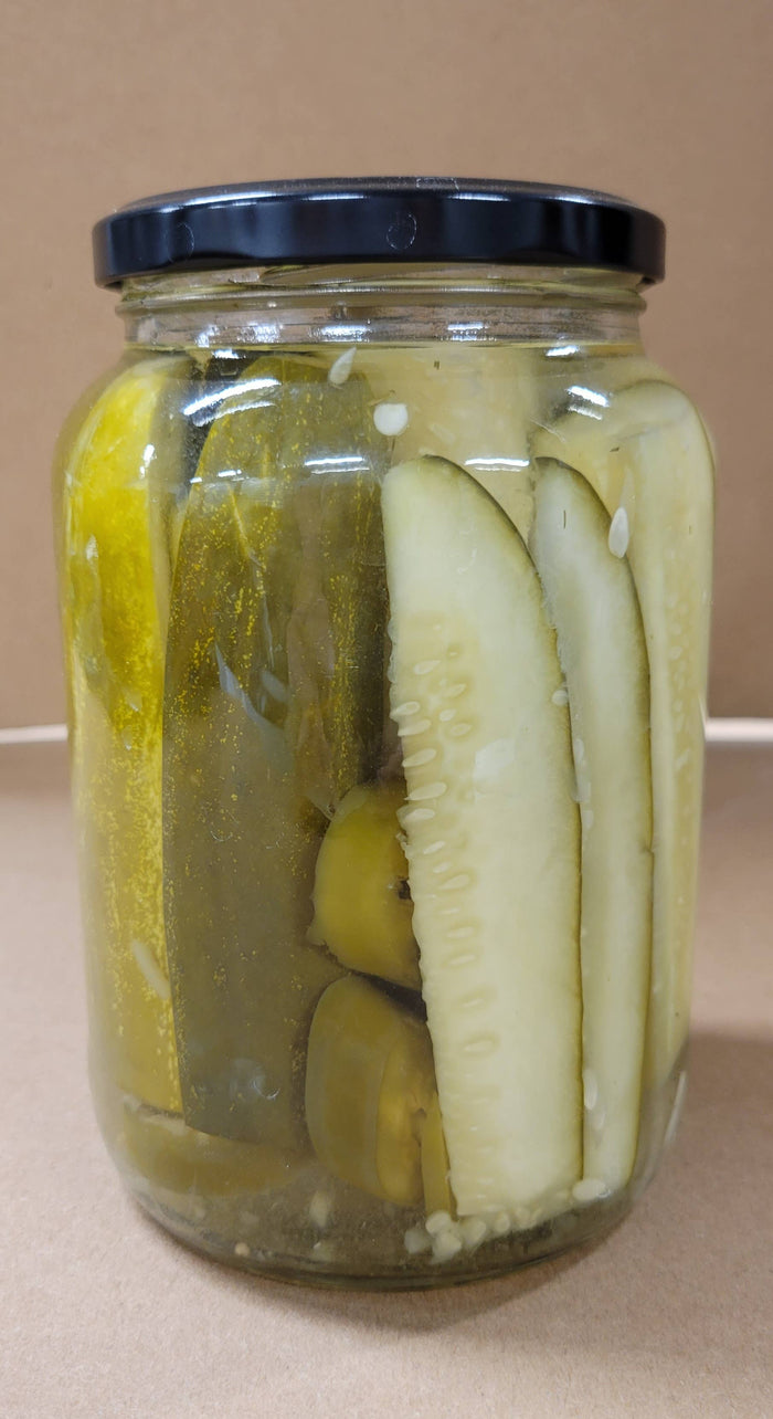 Texas Pike Pickles Medium Heat Dill Spears