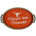 Texas Spirit Wood Oval Tray
