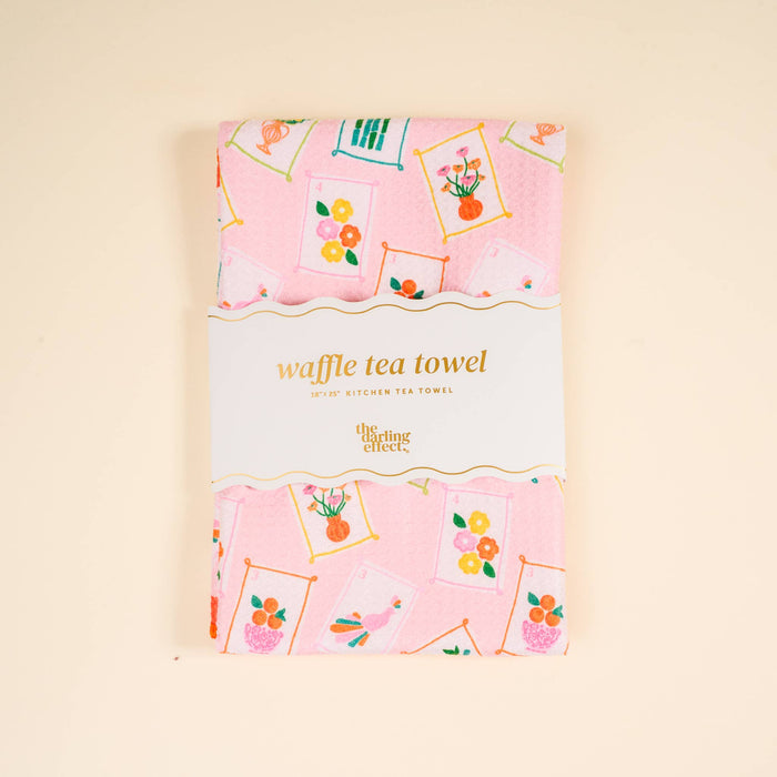 The Darling Effect - Waffle Tea Towel–It's Mahj Time