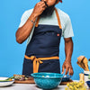 The Essential Apron - Midnight Blue