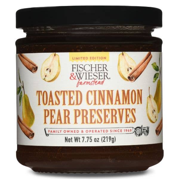 Toasted Cinnamon Pear Preserves - SEASONAL