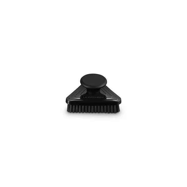 Triangular Grill Pan Cleaning Brush Shiny Black