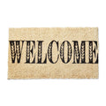 Welcome Coir Mat Black Everyday