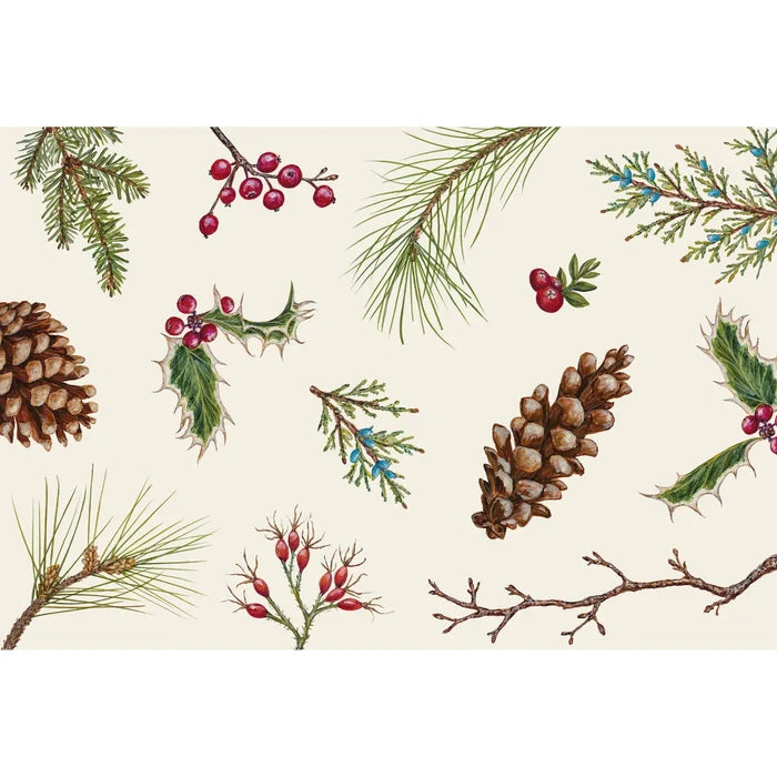 Winter Collage Placemats 20 Sheets