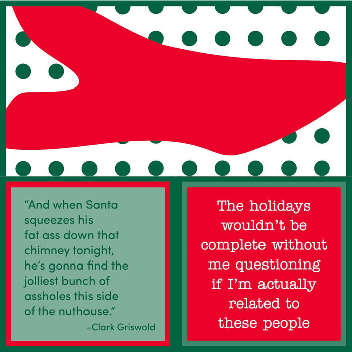 XMAS Related Cocktail Napkin
