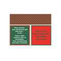 Xmas Santa Claus Cocktail Napkin