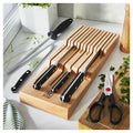 Zwilling Beechwood In-Drawer Knife Organizer