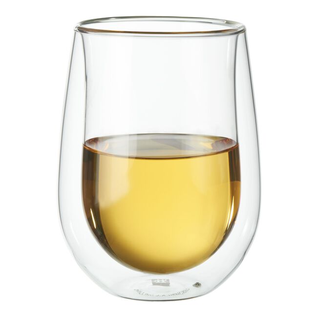 Zwilling Sorrento Double Wall White Wine Glasses - Set of 2